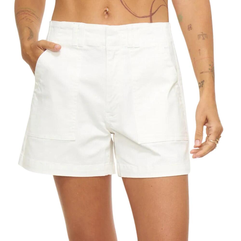 NEW PISTOLA marissa high rise short in white